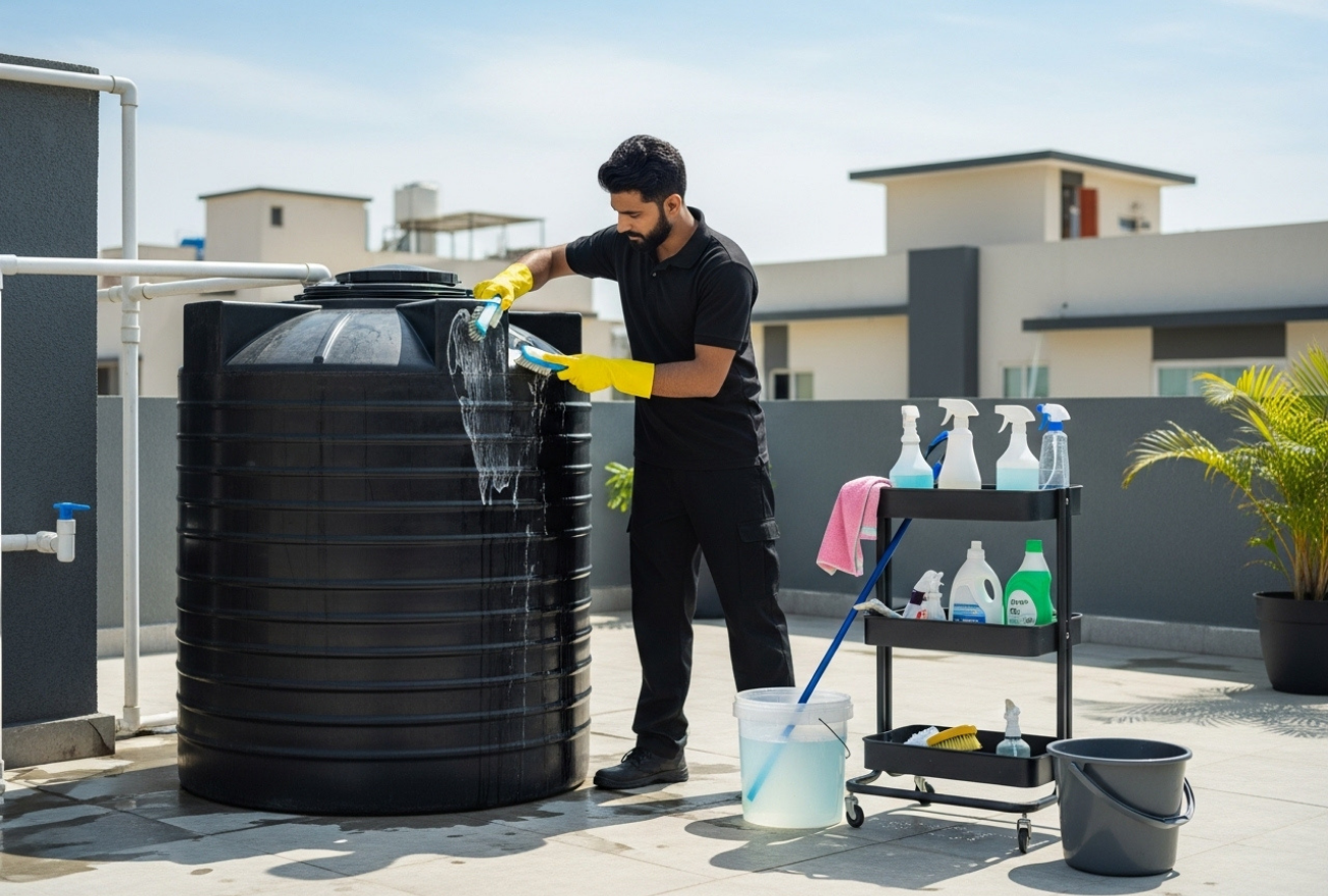 Water Tank Cleaning