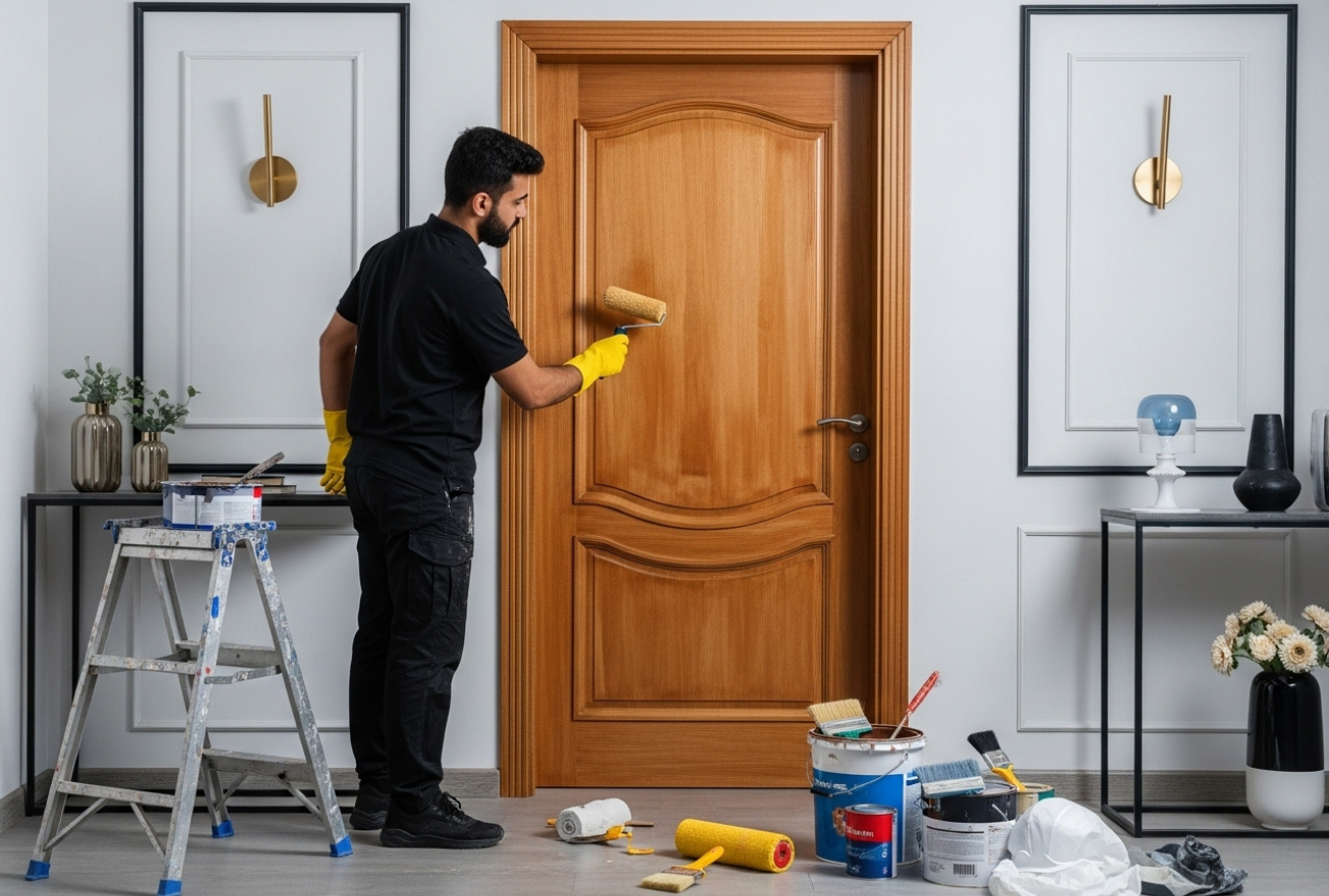 Wooden Door Paint
