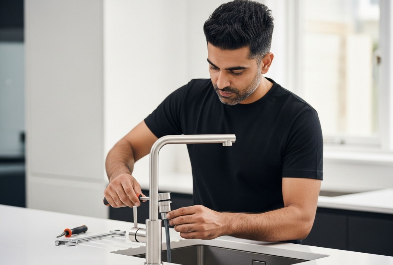 تركيب خلاط حوض